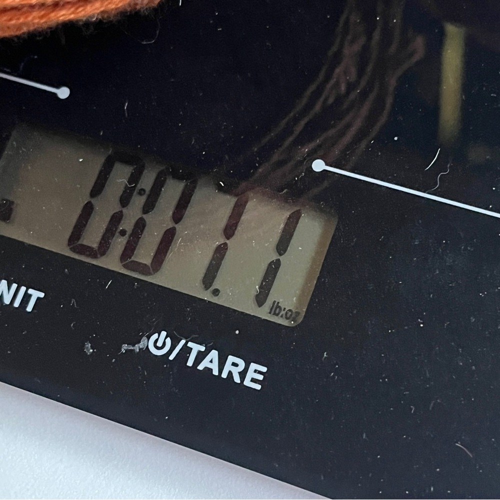 2 Large Burnt Orange Colored Yarn Balls- Prima Cotton. New. - Picture 7 of 9